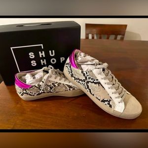 Paloma Snake Sneakers - Shu Shop Size 7.5